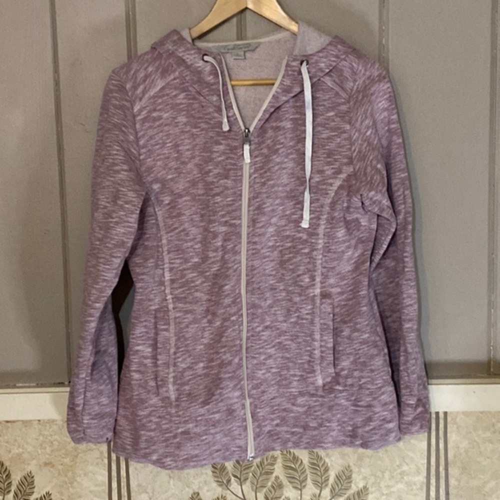 GANDER MOUNTAIN M Guide Series pale pink hooded zip up jacket